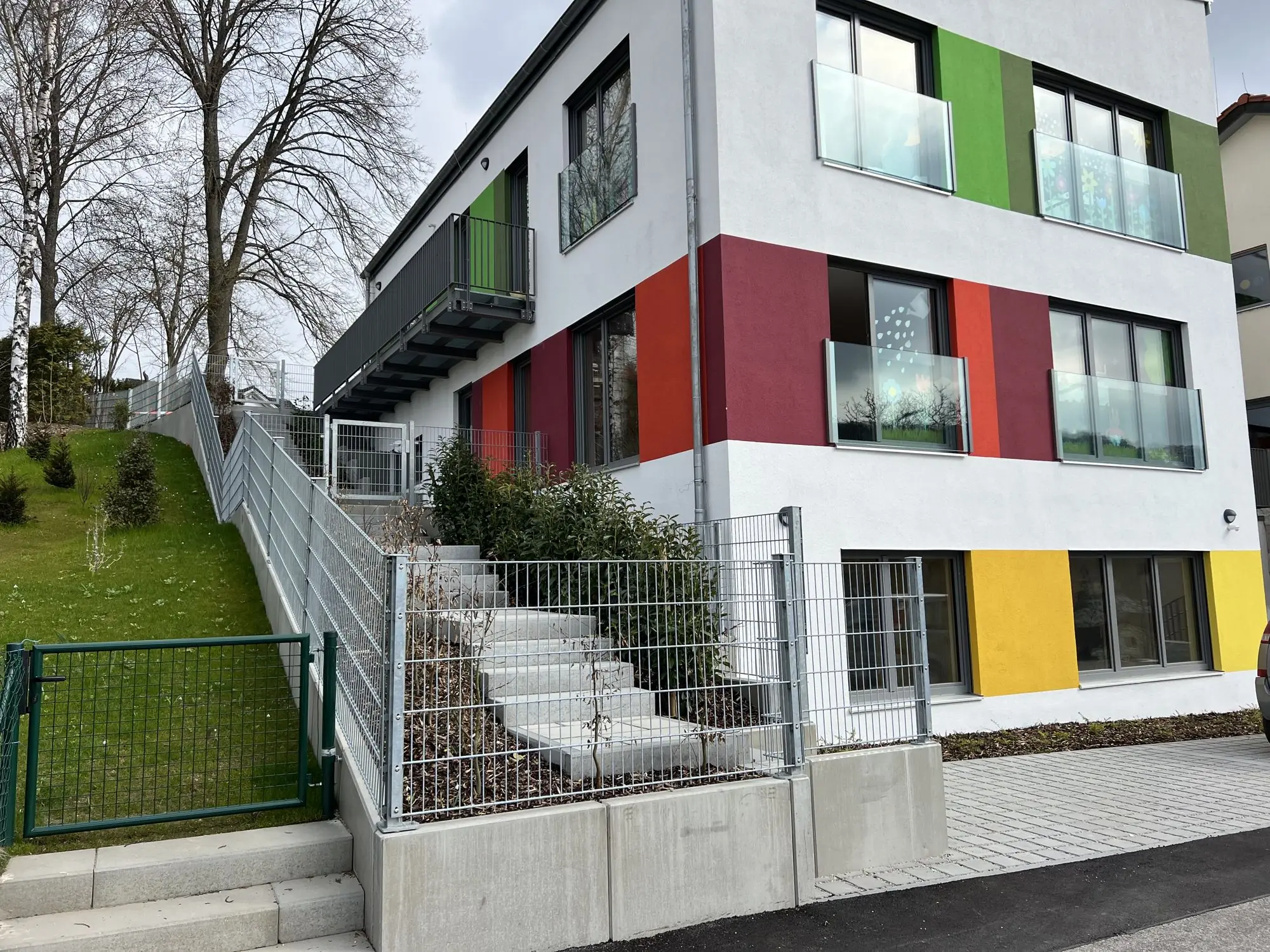 Kindergarten Altmannstein: Außentreppe