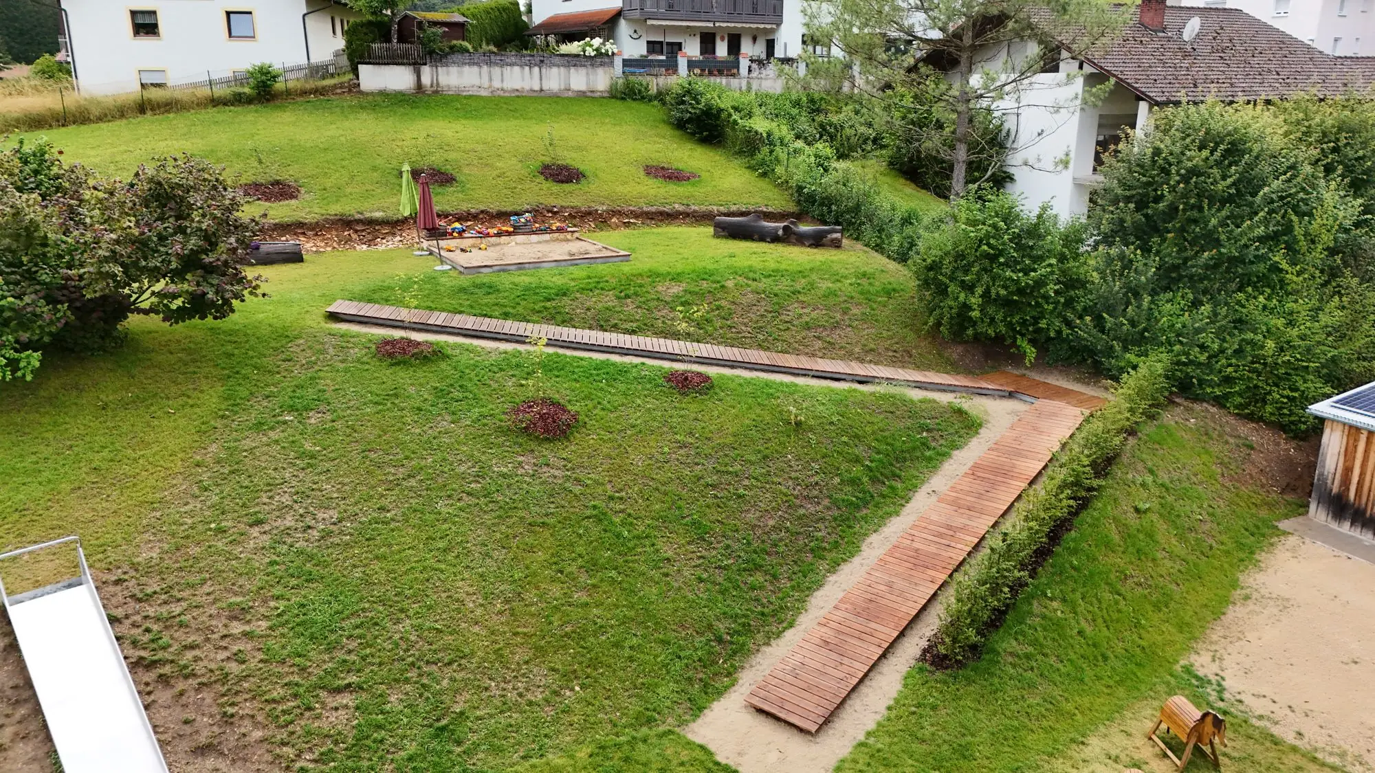 Kindergarten Sandersdorf: Gartenfläche