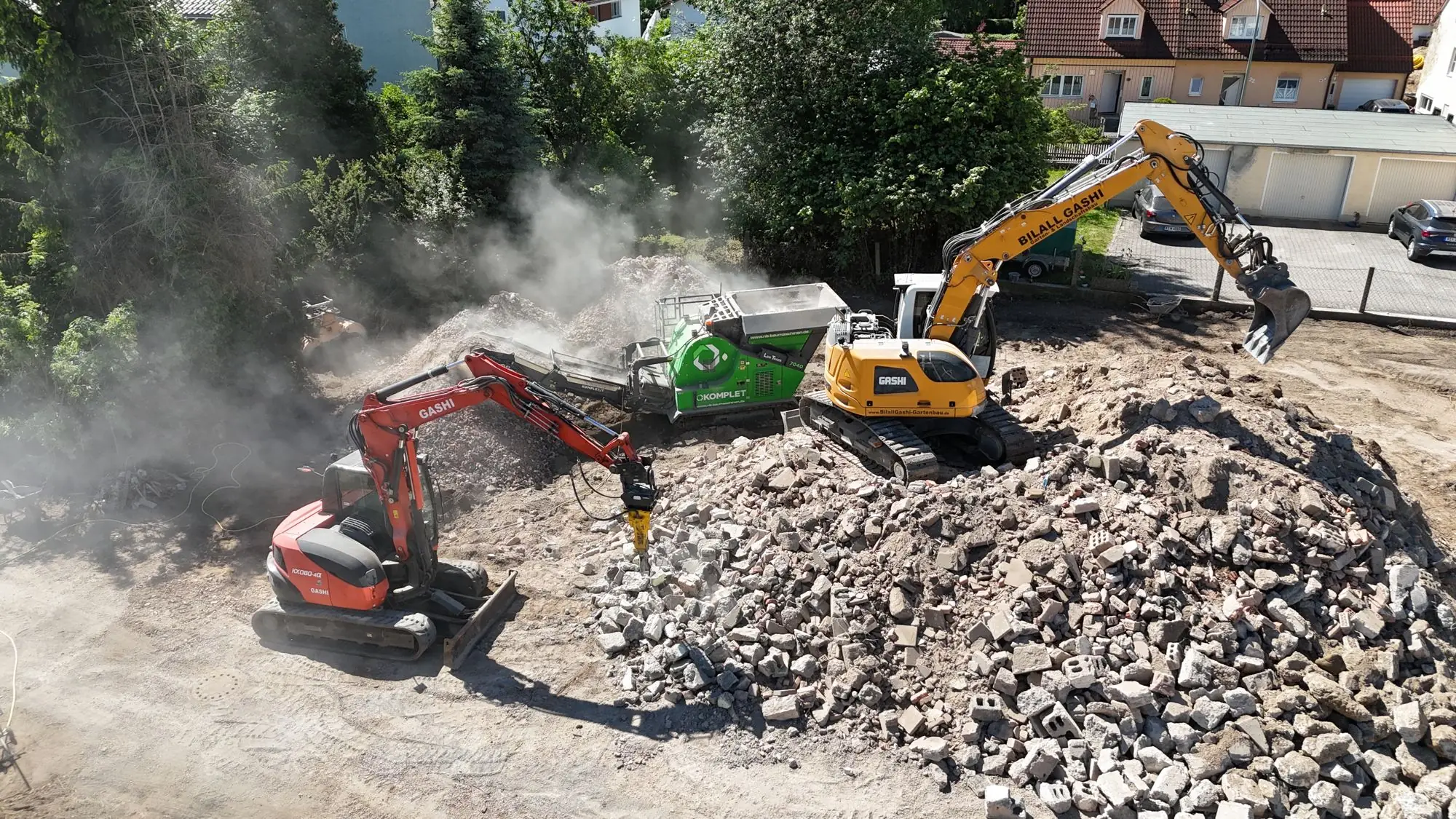 Recycling in Tegernheim