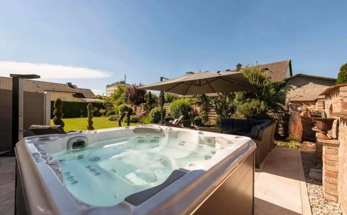 Whirlpool auf der Terrasse